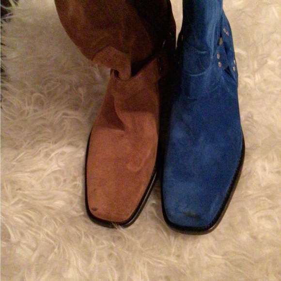 Sale ! 🍁🍁🔥🔥Free people ** mismatched Lockhart  harness boots - Picture 3 of 14